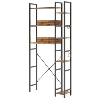 Thar an seilf stórála leithris le seastán sealbhóra páipéir leithris, Mais-stóráil thar eagraí seomra folctha leithris le crúcaí, Raca leithris sábhála spáis, don Seomra Folctha, Seomra scíthe,