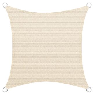 10x10ft rektangel solskygge sejl, Patio baldakin, UV -blok, Luft permeabelt udendørs stof, Holdbare d-ringer i rustfrit stål, Baghaven og udendørs aktiviteter, Sort