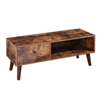 TV Stand, TV Console, Mid-Century Modern Entertainment Center for Flat Screen TV Cable Box Gaming Consoles, in Living Room Entertainment Room Office, Easy Assembly and Sturdy Design