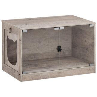 recinto della lettiera, mobili moderni lettiera per gatti, Casa per animali domestici interni, Casa di gatti decorativi acrilici per soggiorno, camera da letto, Grair