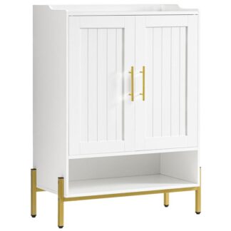 خزانة الاحذية, 5-خزانة تخزين الأحذية من الطبقة, تخزين خزانة الأحذية للمدخل, خزانة تنظيم الأحذية مع 3 أرفف قابلة للتعديل للممر, غرفة الجلوس, الذهب والأبيض