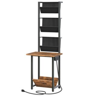 record player stand with power outlet, turntable stand with vinyl storage, vinyl record player table up to 200 albums, vinyl display record holder shelf, record player organizer