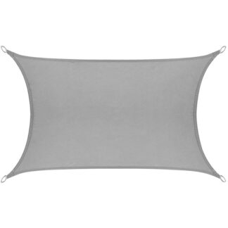 Nap vitorlázó kötélekkel 2 x 3 M pes téglalap alakú a kerti erkély időjárás-védelemben a víztaszító UV-védelem könny ellenállás kültéri fény