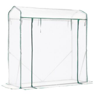 Serre de tomates, Greenhouse en feuille, Maison de tomate, Robuste, Greenhouse de tomate avec toit pointu, 150 x 50 x 150 cm, Tente de tomate, Cadre froid pour les légumes, Fruits, Fleurs, Jardin, Balcon,