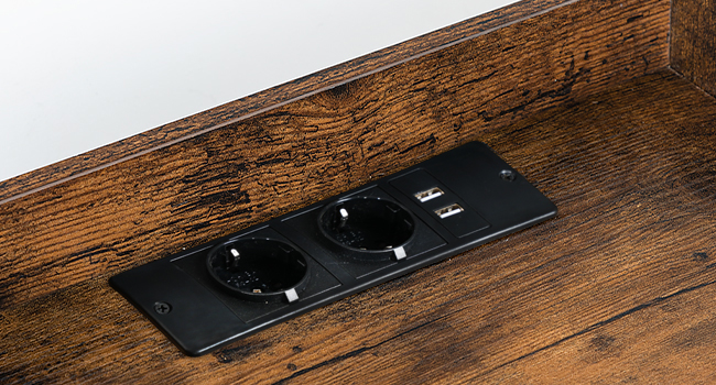 beistelltisch mit ladestation