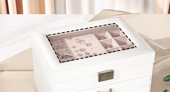 ékszerszervező doboz