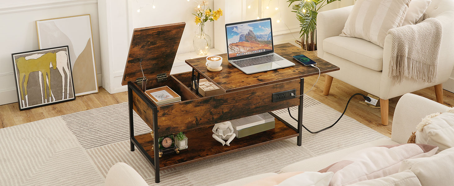 lift top coffee table
