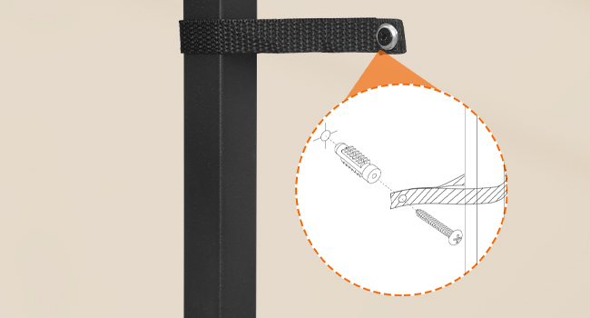 Libreria a 4 livelli a tripla colonna, Apri rack di visualizzazione di archiviazione