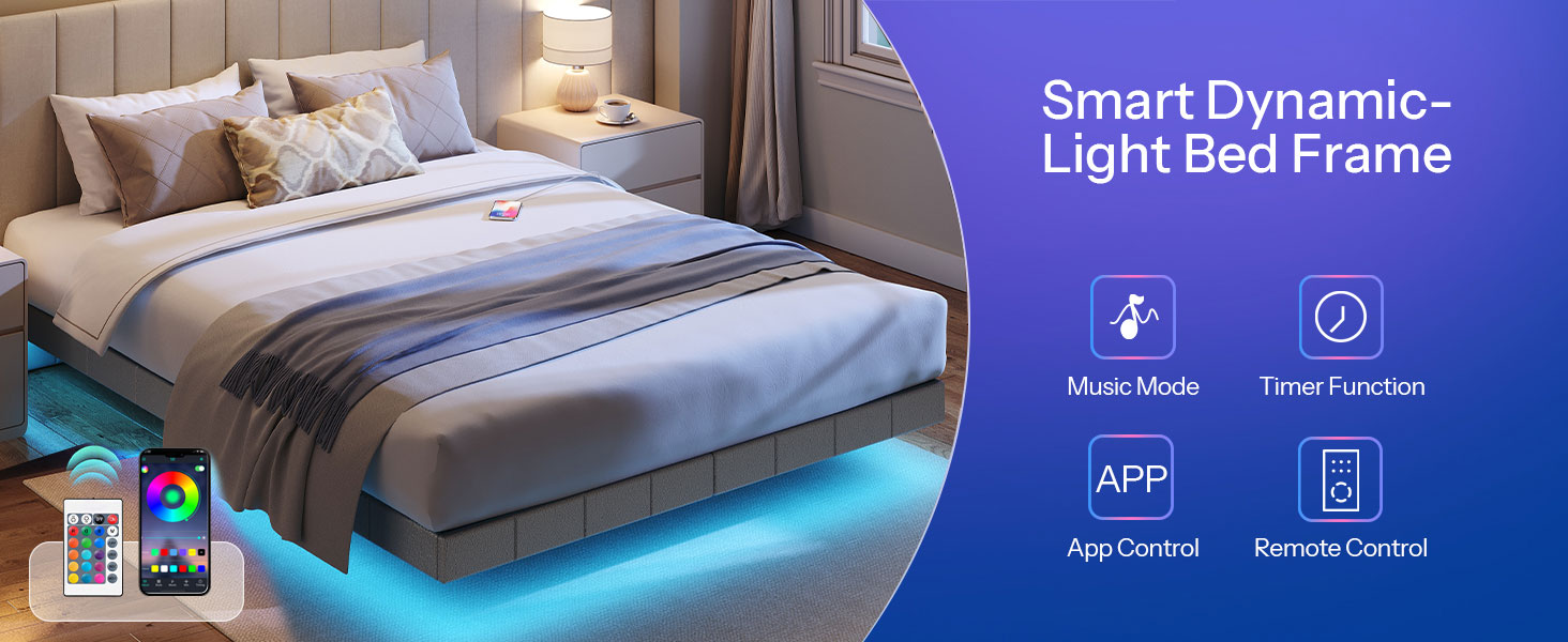 Rama łóżka platformu