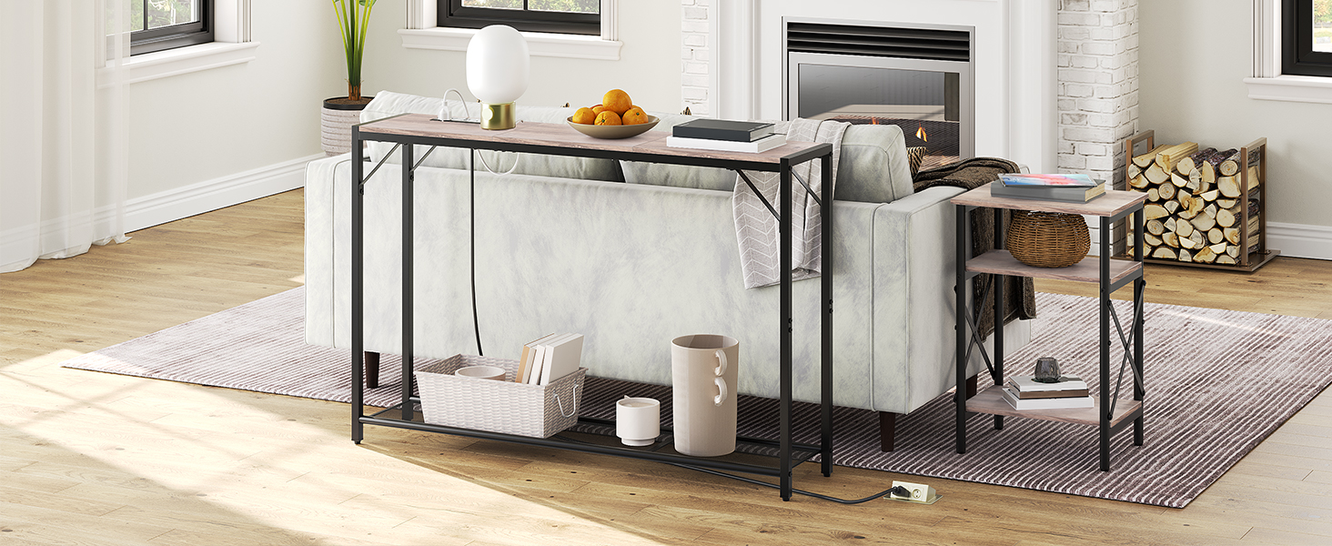 rozkladací stôl s elektrickou stanicou & USB porty