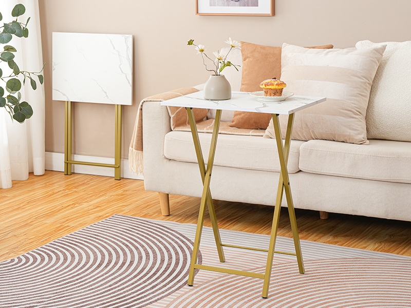 mesa con bandeja para tv