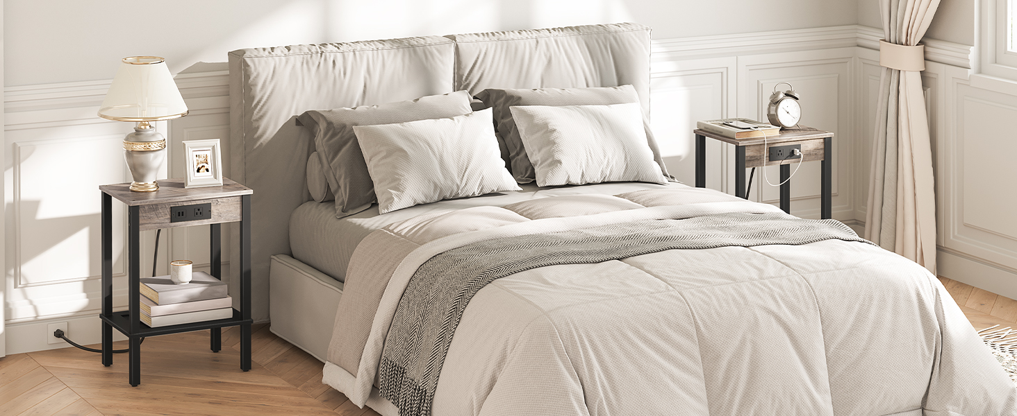 Beistelltisch mit Ladestation