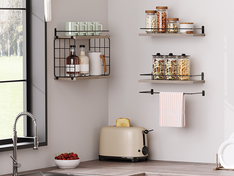 nástenné plávajúce police