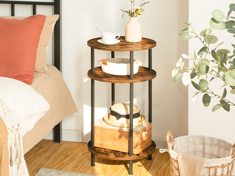 small round coffee table