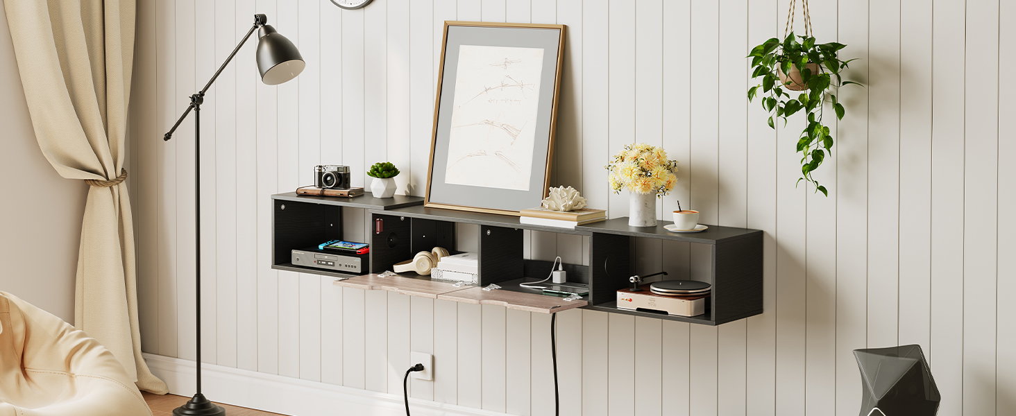 Schwimmender TV-Ständer