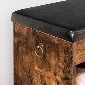 stojak na buty z miejscem do przechowywania