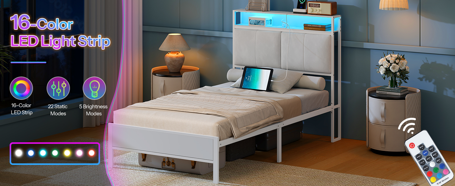 إطار سرير مزدوج