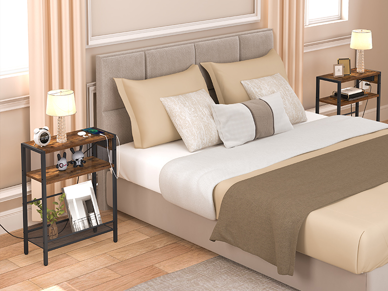 Oldalsó asztal oldalsó asztal kanapé éjjeliszekrény keskeny éjjeliszekrény aljzat