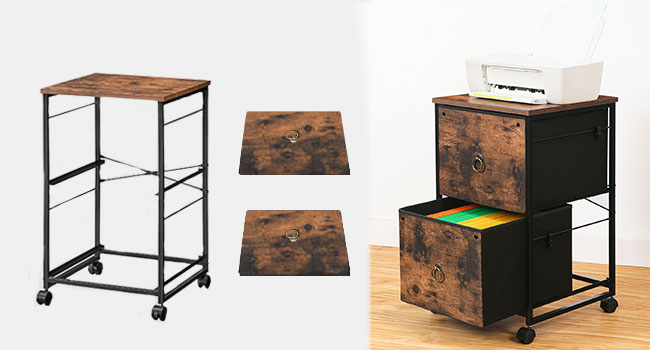 Vertical Filing Cabinet, Office Cabinet, Filing Cabinet for Home Office