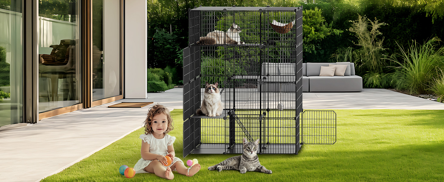BK02PP03 Cat Cage