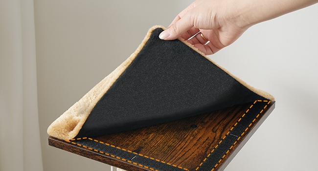 верхняя плюшевая платформа