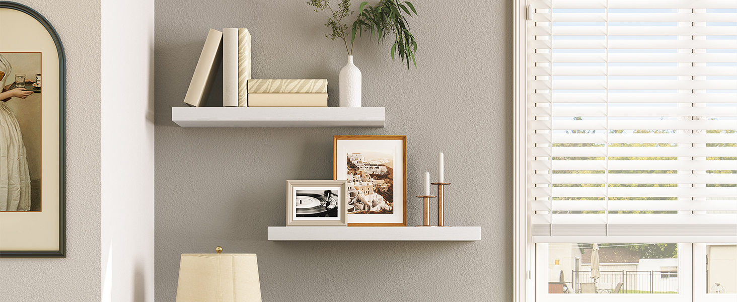 floating shelves
