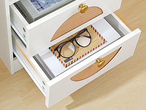 table d'appoint avec station de recharge