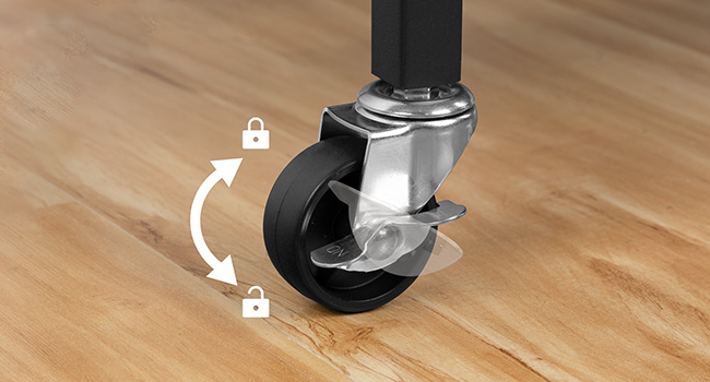 chariot à panier à linge