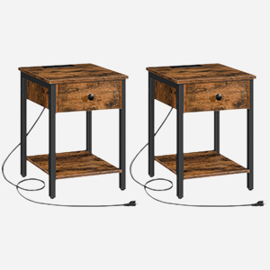 κομοδίνο με σταθμό φόρτισης