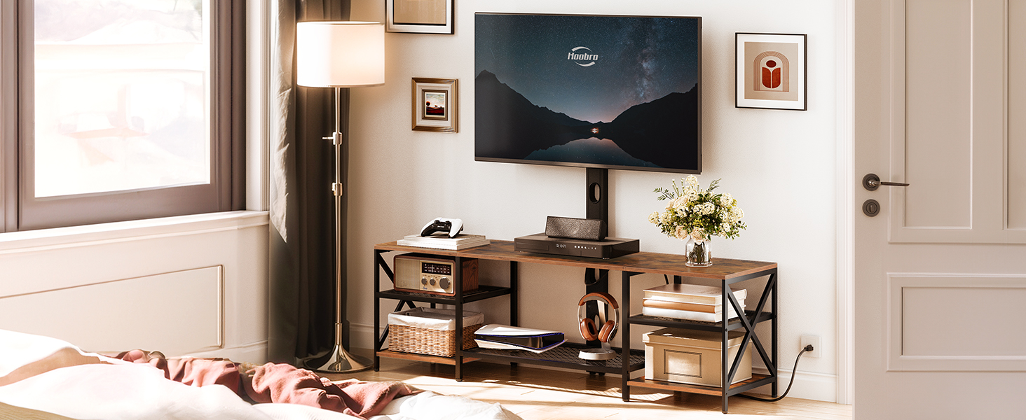 centro di intrattenimento con supporto tv