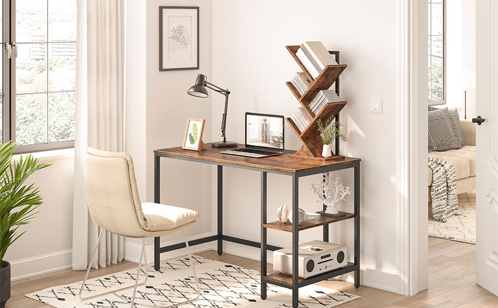 bookshelf for computer desk