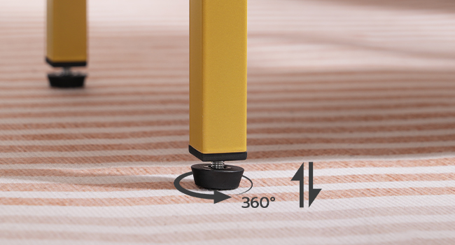 أقدام قابلة للتعديل