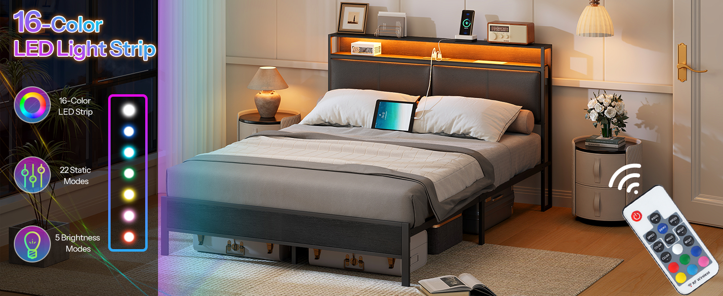 إطار سرير مزدوج