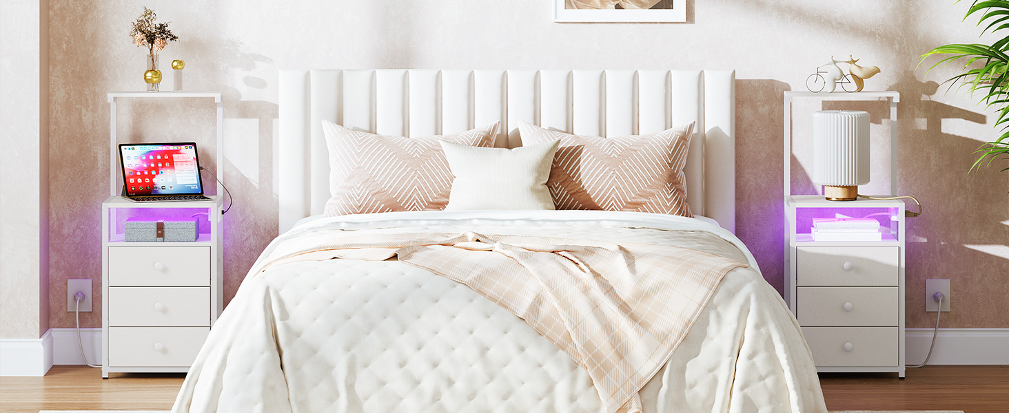  κομοδίνο με σταθμό φόρτισης