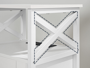 Comodino in rattan, Tavolino Boho con ripiano aperto a cassetto