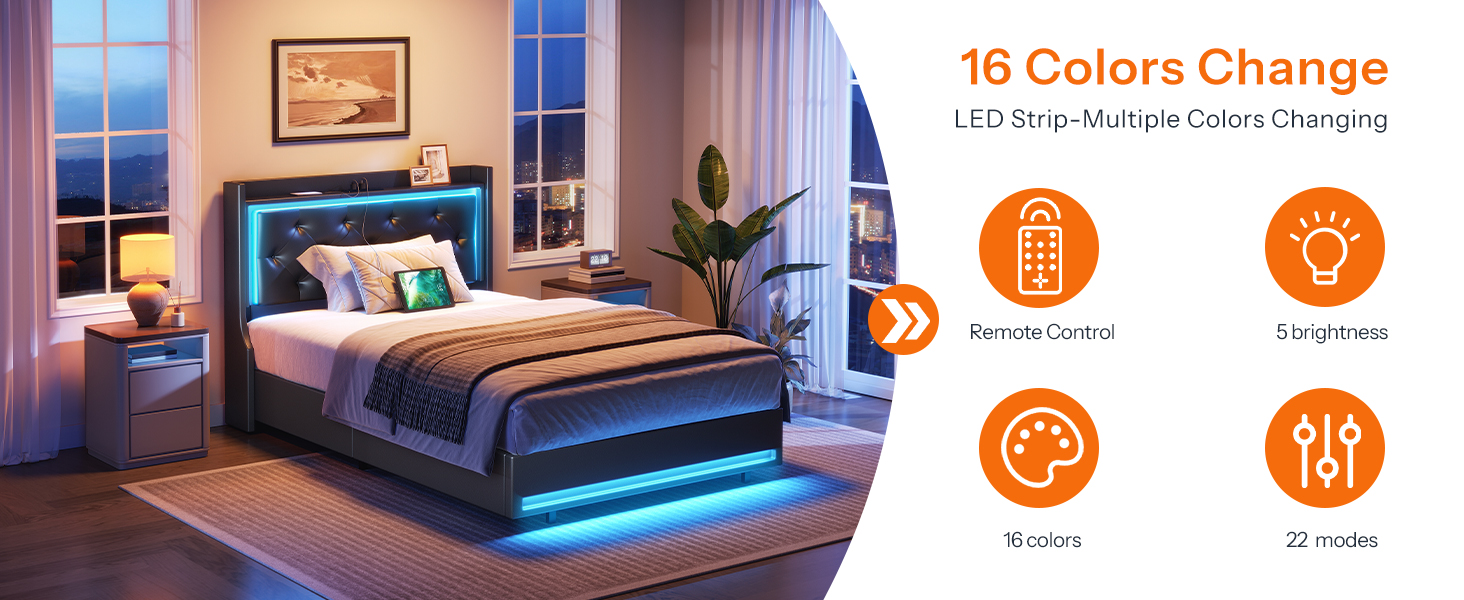 إطار سرير مزدوج