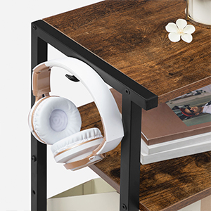 printer stand with charging station