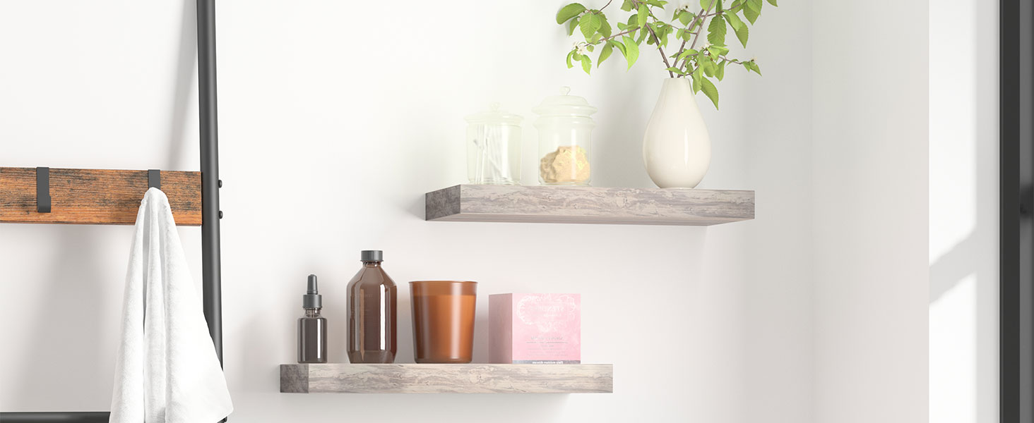 prateleiras flutuantes