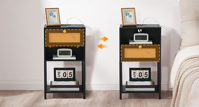 тумбочка з зарядною станцією