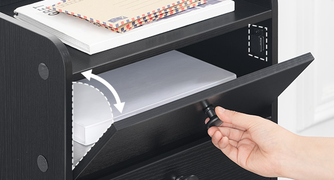 Beistelltisch mit Ladestation