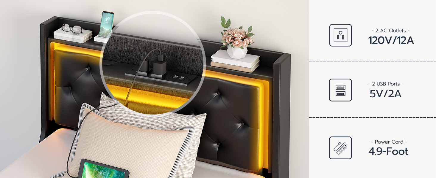 إطار السرير مع الشحن