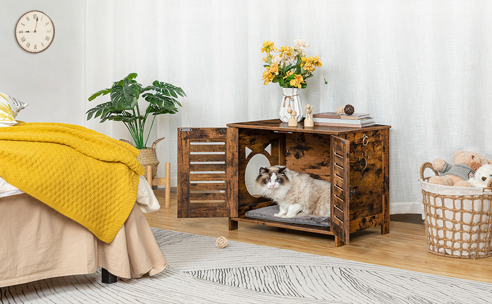 piilotetut kissan talon huonekalut