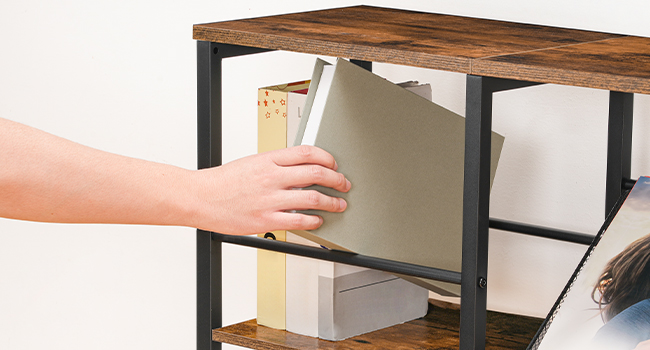 platenspelerstandaard met vinylopslag, 3-Platenspelerstandaard met stopcontacten en usb-poorten