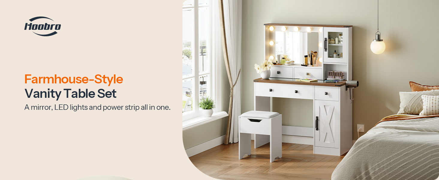 vanity table set