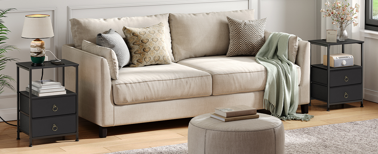  κομοδίνο με σταθμό φόρτισης