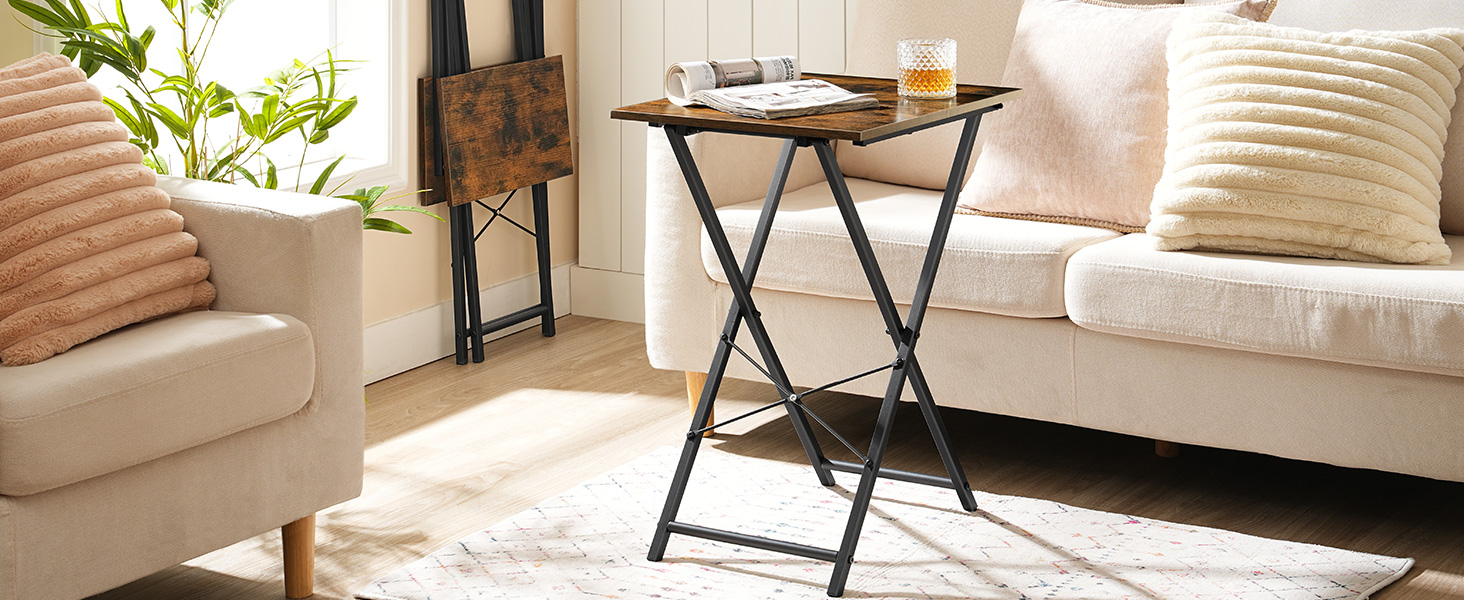  طاولة صينية تلفزيون قابلة للطي