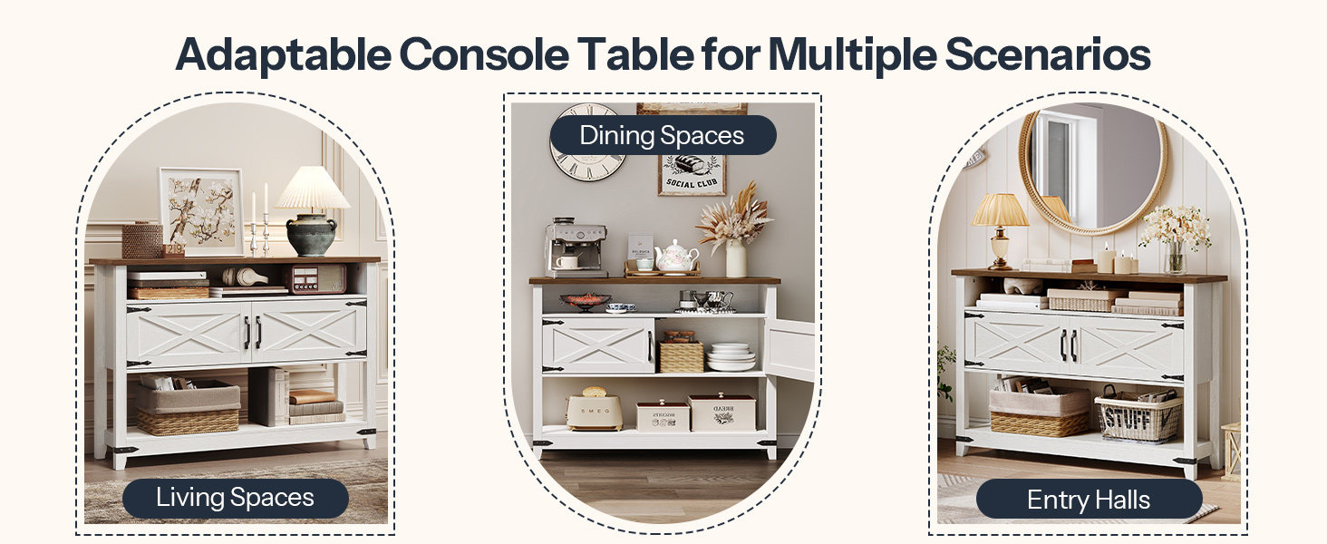 Maalaistalon sisäänkäyntipöytä