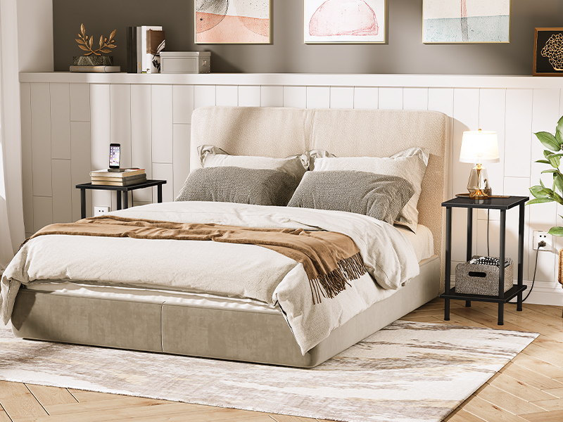 şarj istasyonlu sehpa