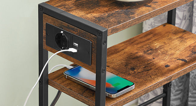 Oldalsó asztal oldalsó asztal kanapé éjjeliszekrény keskeny éjjeliszekrény aljzat