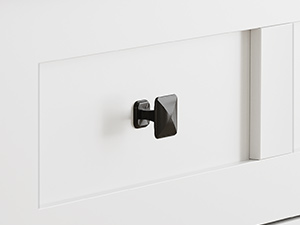 Houten opbergkasten met lades